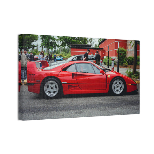 Ferrari F40 Canvas