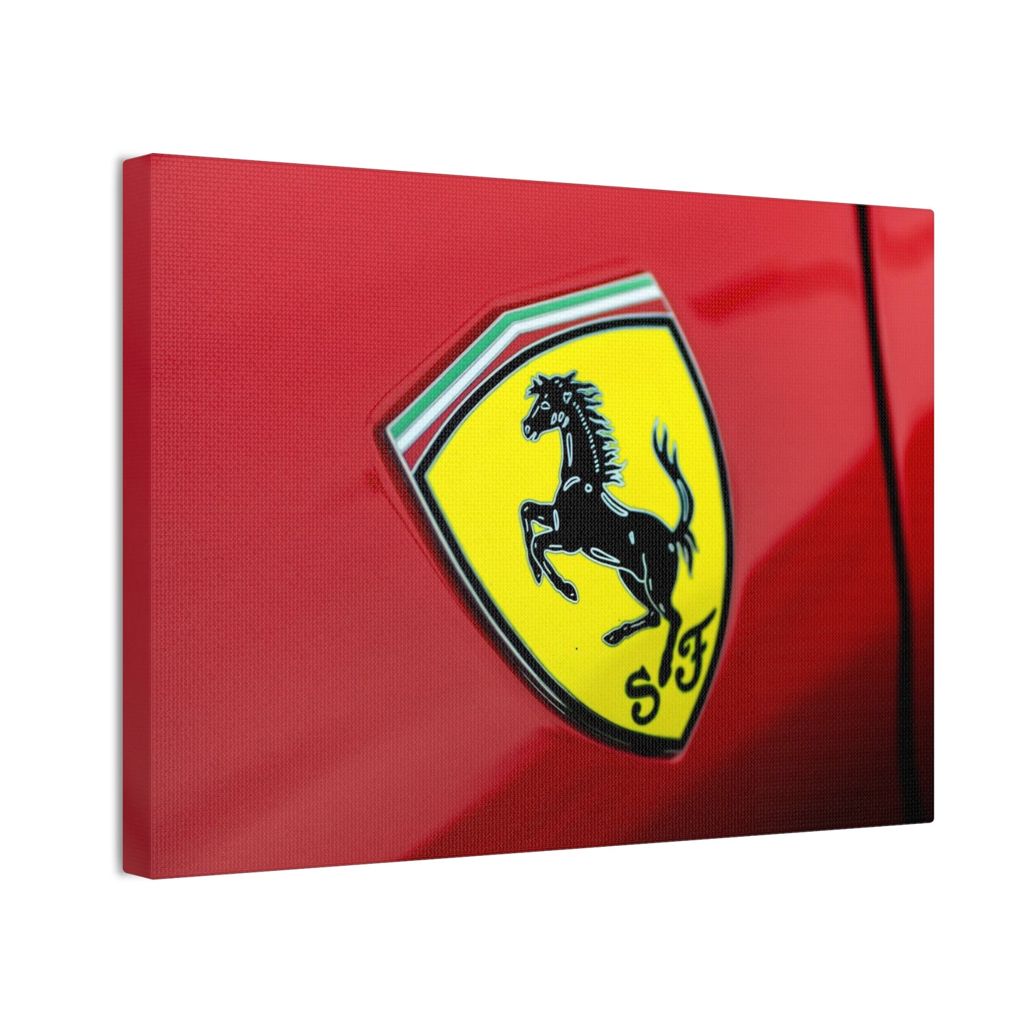 Ferrari Logo Canvas