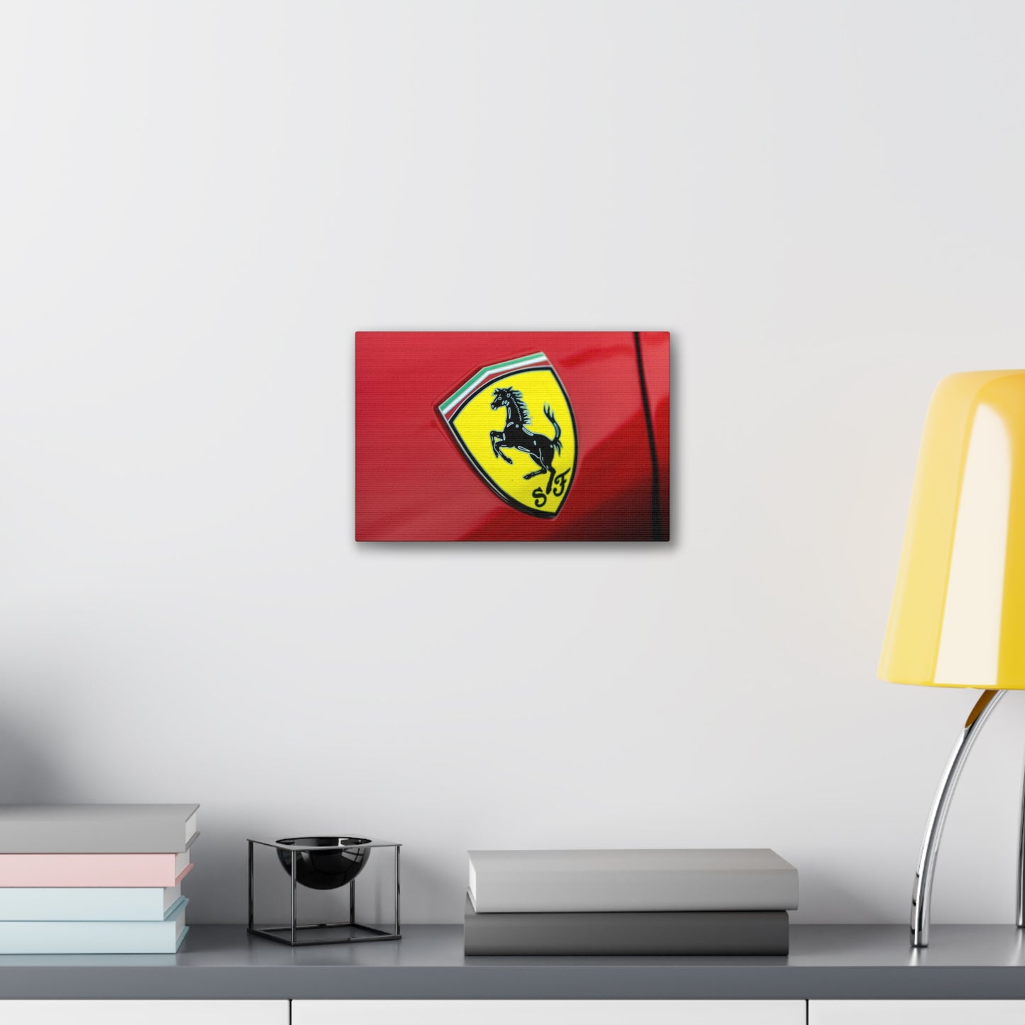 Ferrari Logo Canvas