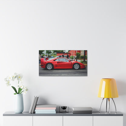 Ferrari F40 Canvas