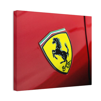 Ferrari Logo Canvas