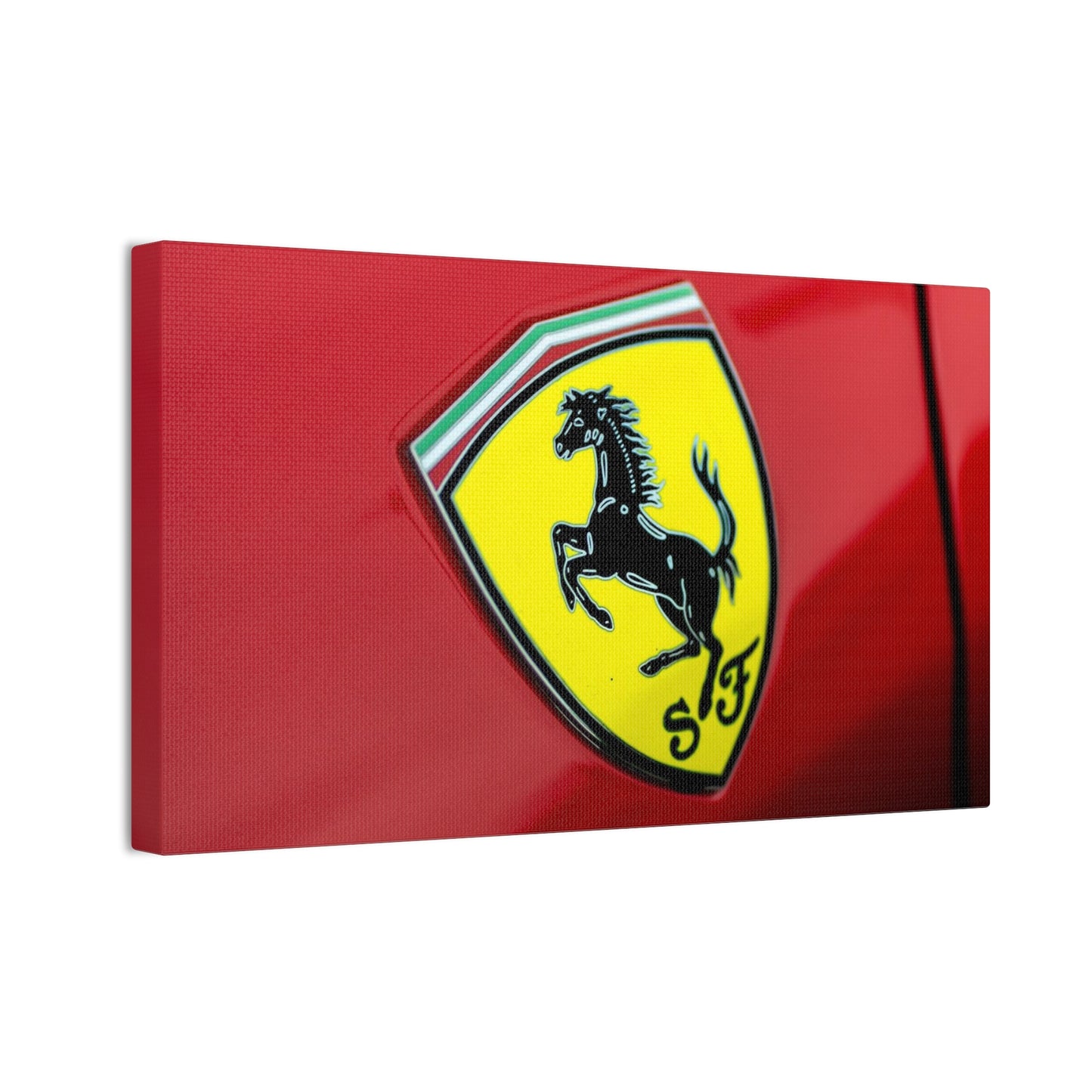 Ferrari Logo Canvas