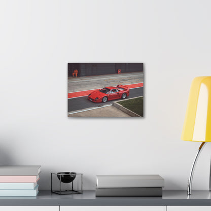 Ferrari F40 Canvas