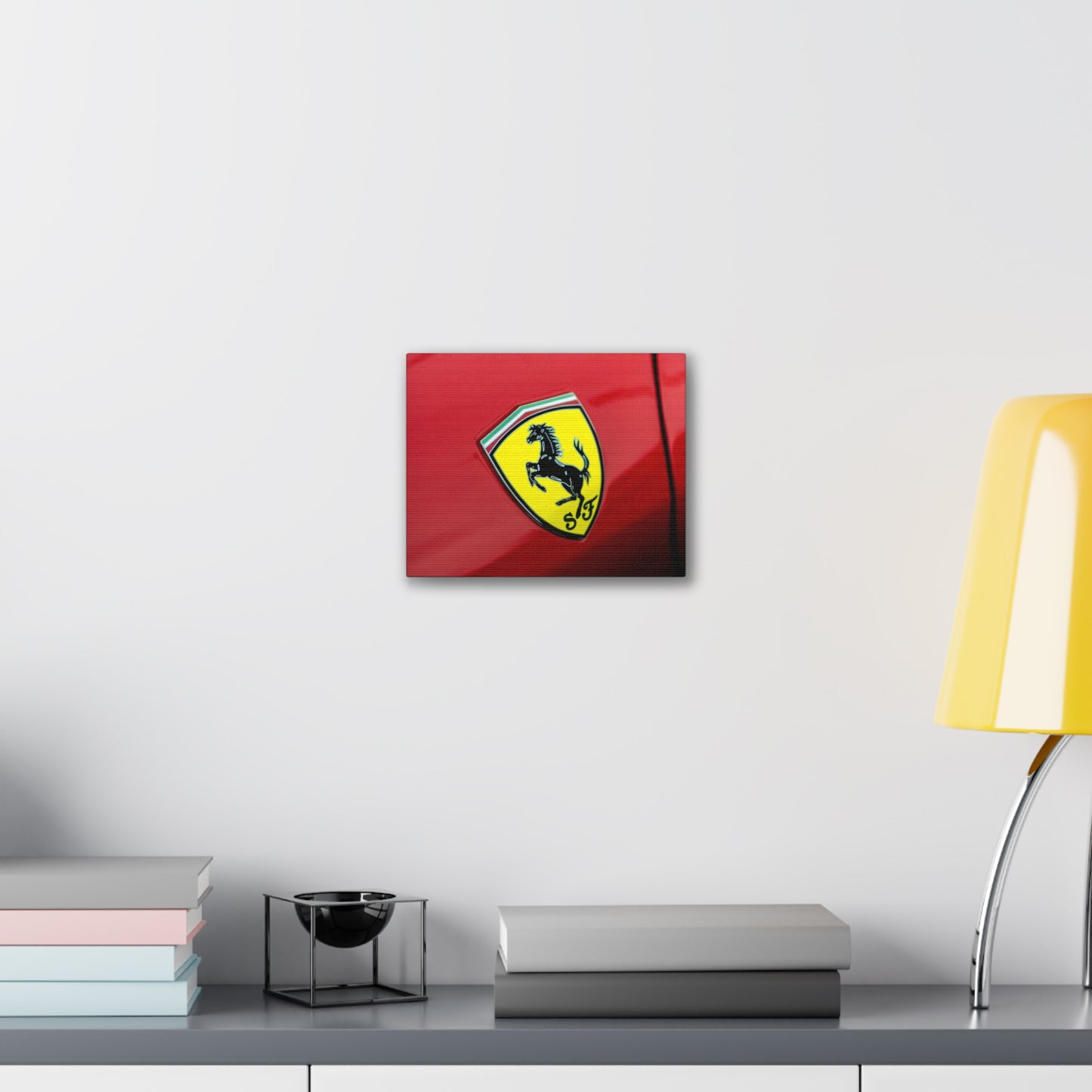 Ferrari Logo Canvas