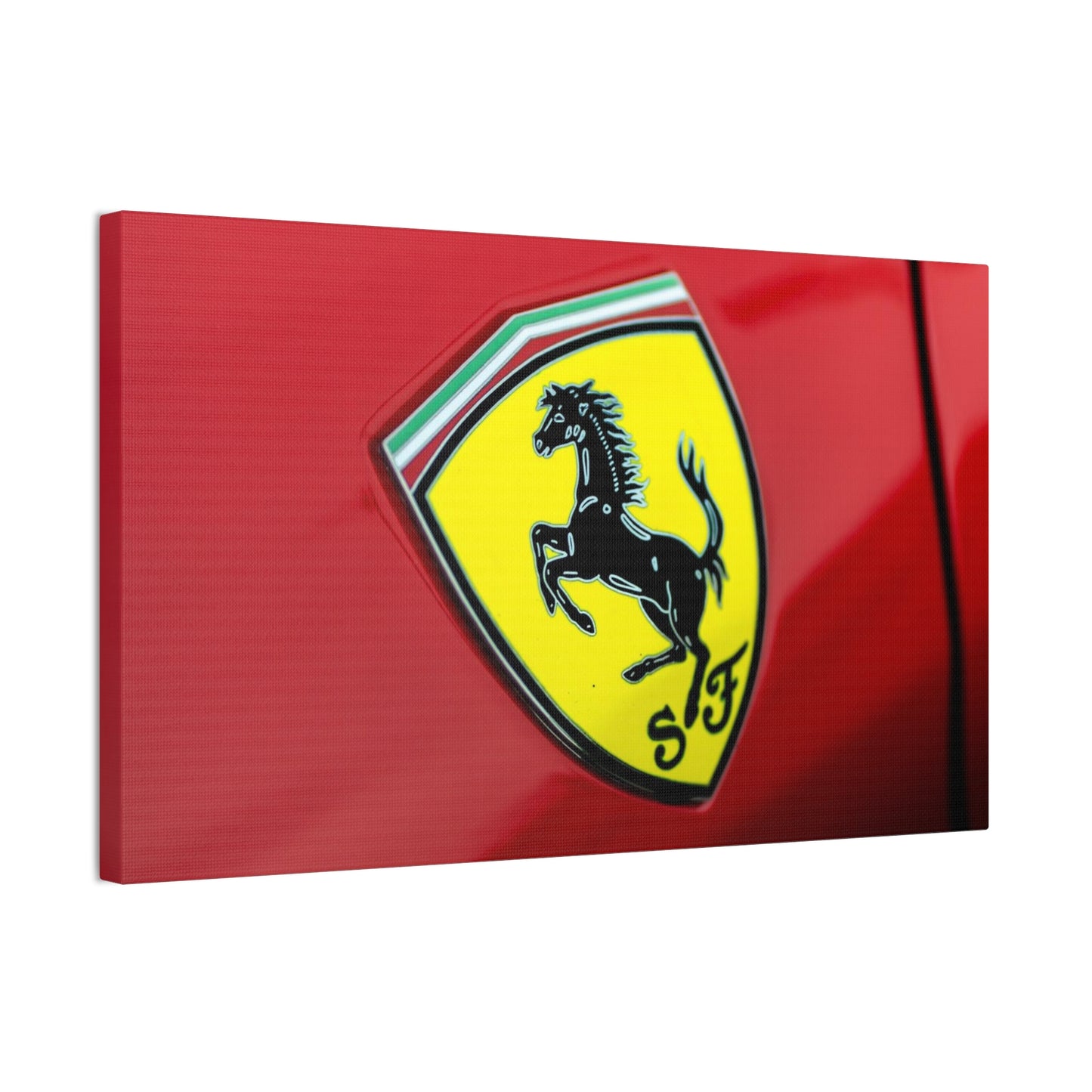 Ferrari Logo Canvas