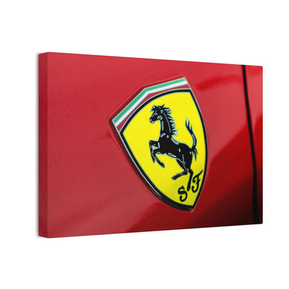 Ferrari Logo Canvas