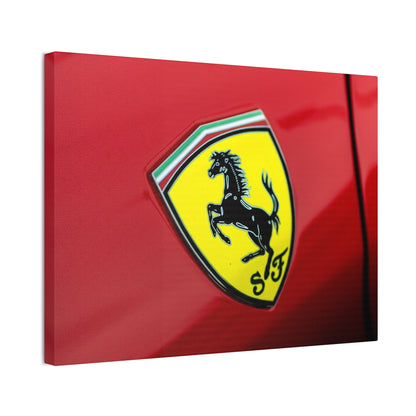 Ferrari Logo Canvas