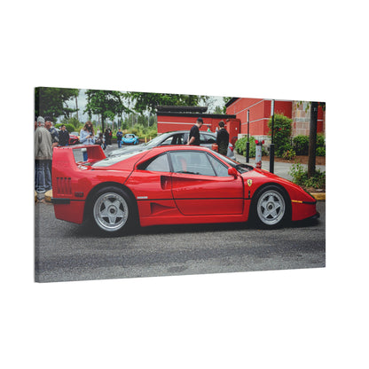 Ferrari F40 Canvas