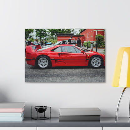 Ferrari F40 Canvas