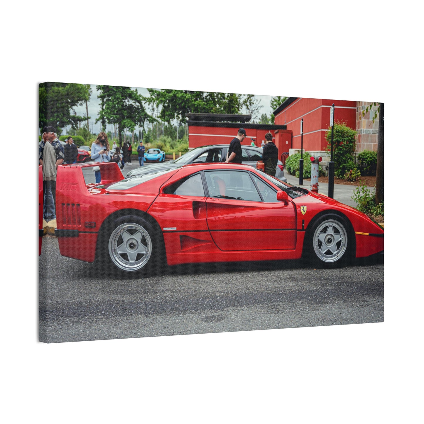 Ferrari F40 Canvas