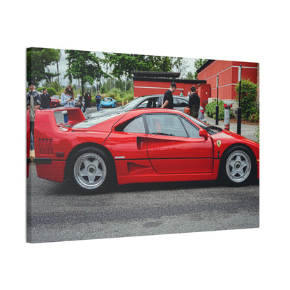 Ferrari F40 Canvas