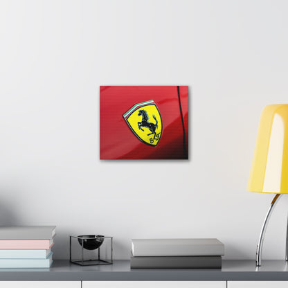 Ferrari Logo Canvas